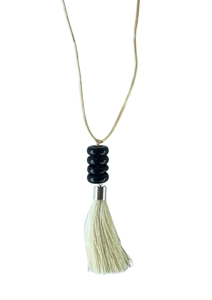 MONROE TASSEL CORD NECKLACE