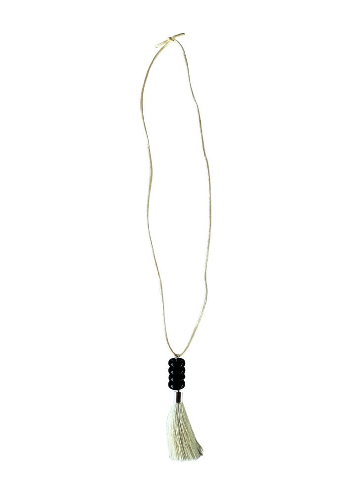 MONROE TASSEL CORD NECKLACE