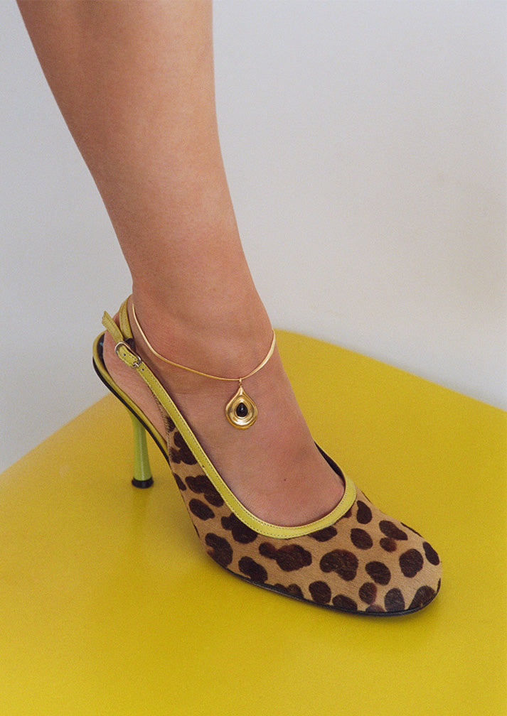 D&G LEOPARD HEELS- SIZE 39.5