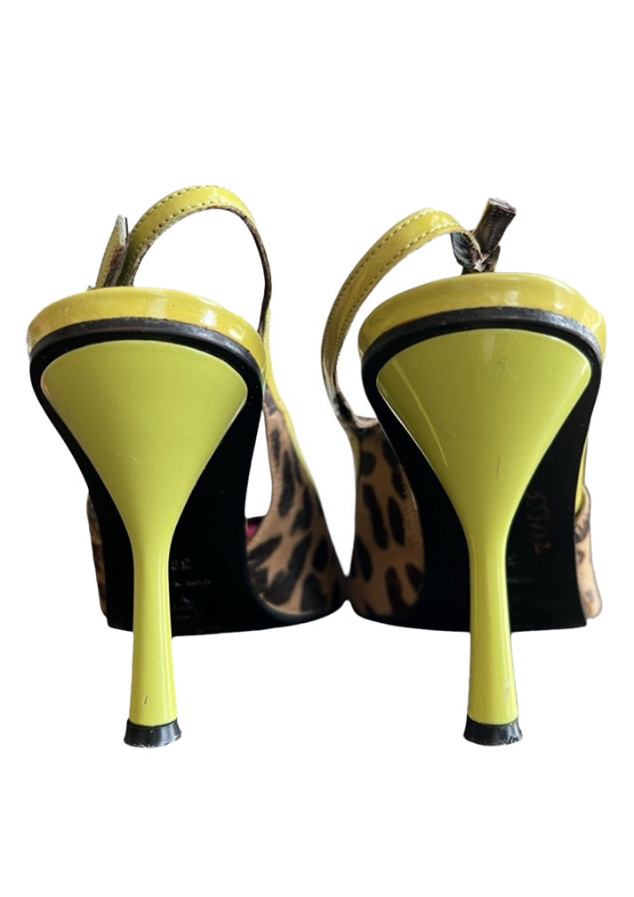 D&G LEOPARD HEELS- SIZE 39.5