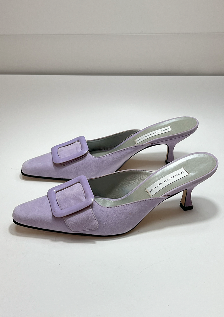 SAKS FIFTH AVE MULES -SIZE 38