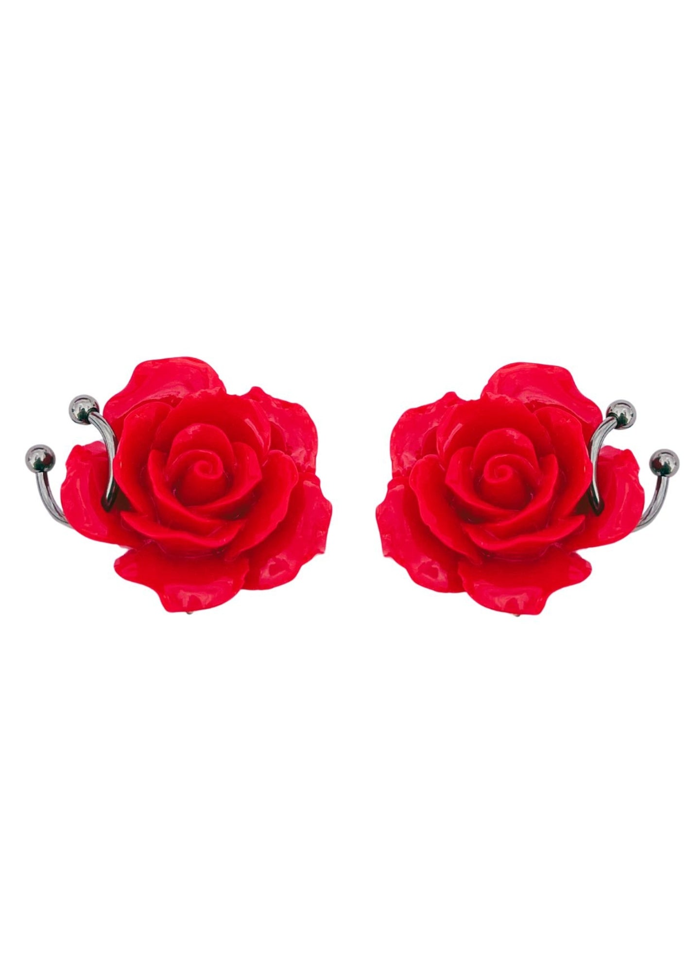 SIOUXSIE RED EARRINGS