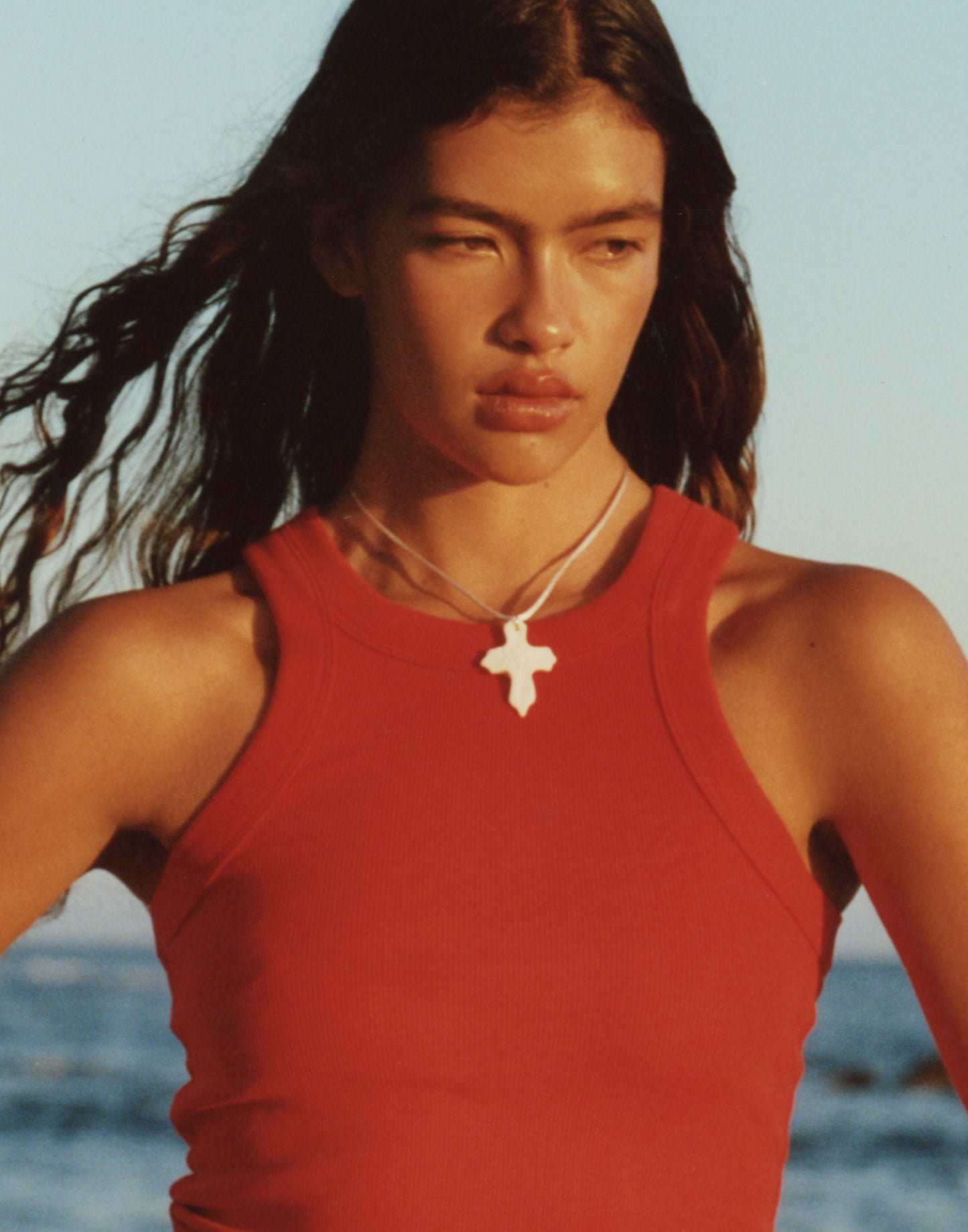 BLANCA CRUZ CORD NECKLACE