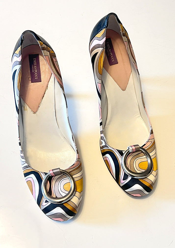 EMILIO PUCCI HEELS- SIZE 40