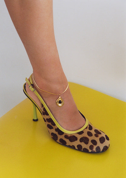 D&G LEOPARD HEELS- SIZE 39.5