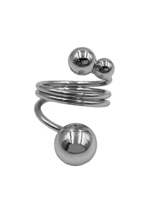 BALL RING - SILVER