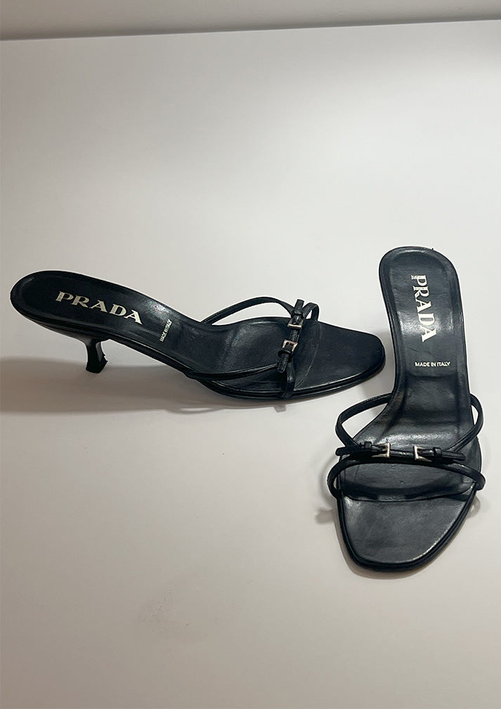 PRADA SANDALS- SIZE 39.5