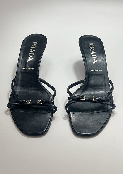 PRADA SANDALS- SIZE 39.5