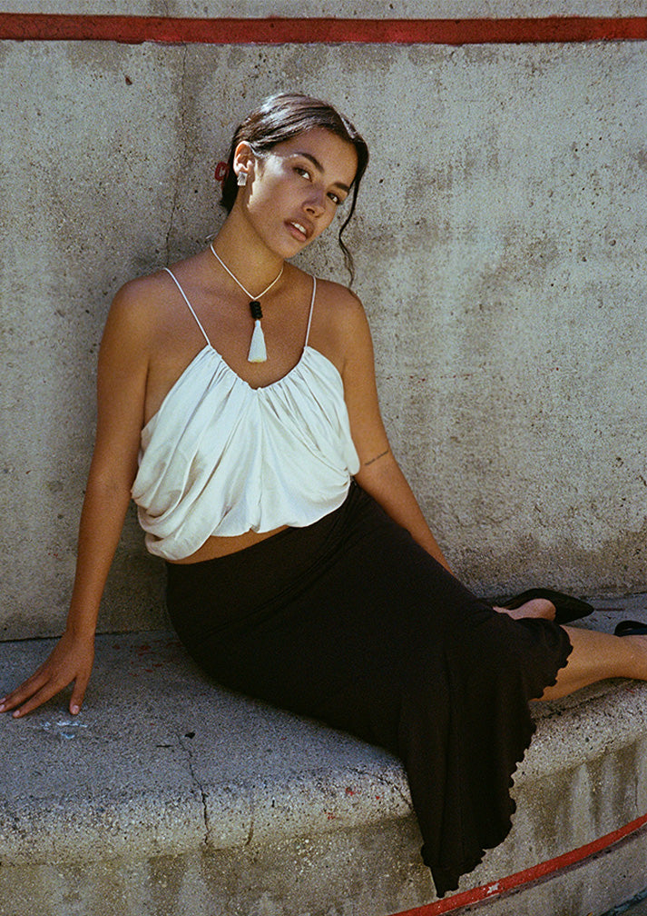 MONROE TASSEL CORD NECKLACE