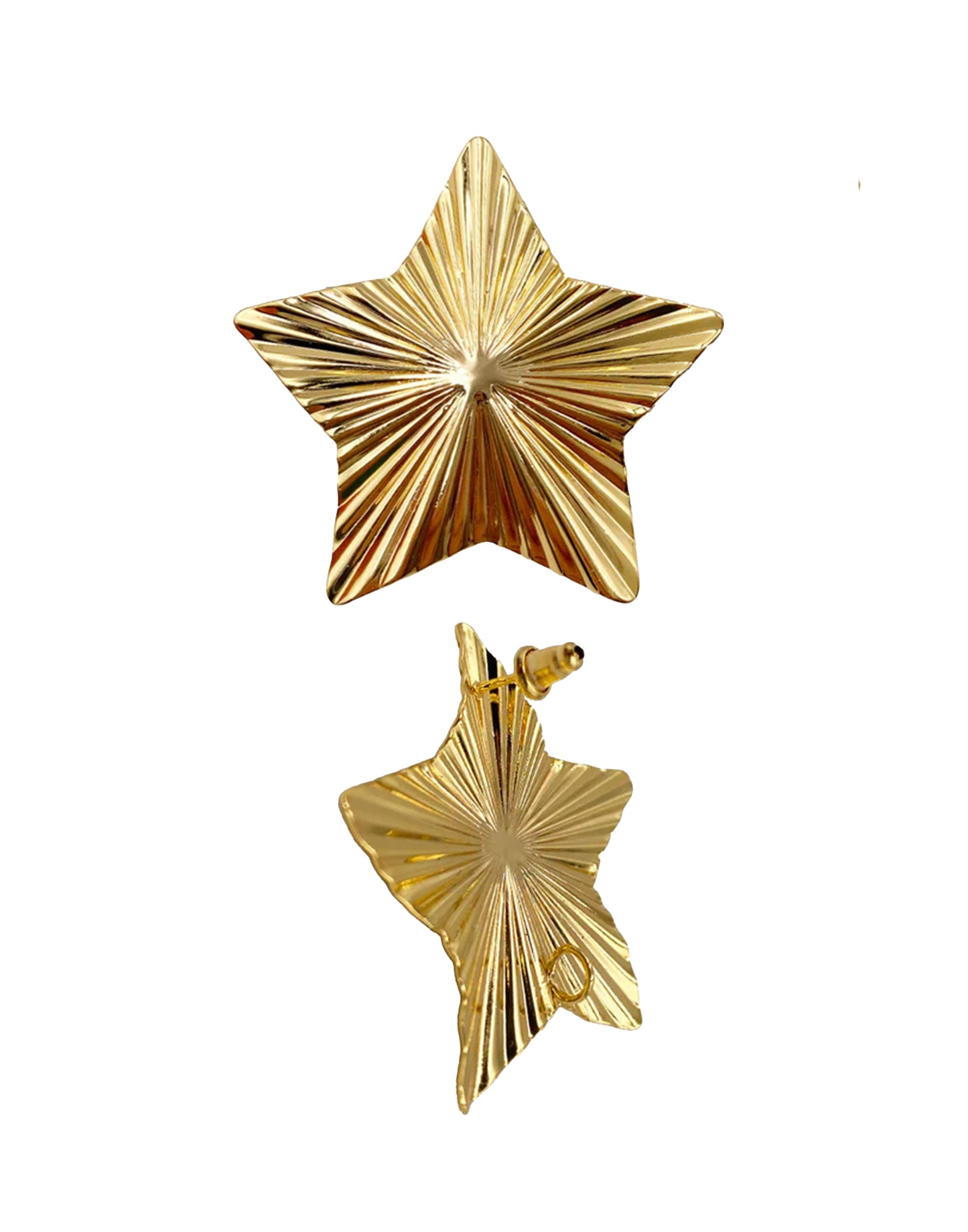 STAR GIRL EARRINGS - GOLD