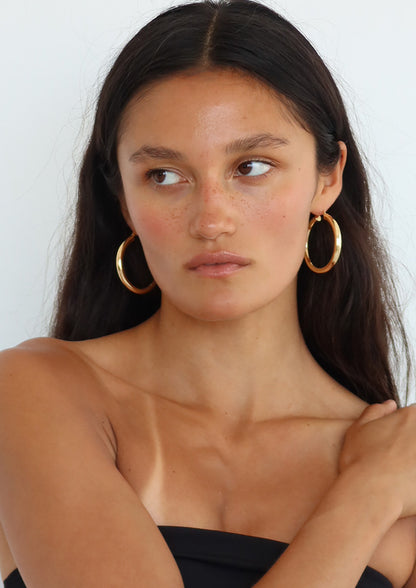 GOLD HOOPS