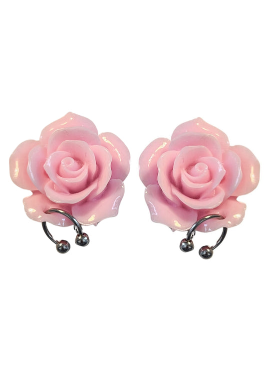 SIOUXSIE PINK EARRINGS